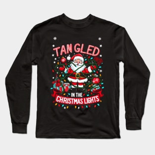 Tangled Santa Claus Long Sleeve T-Shirt